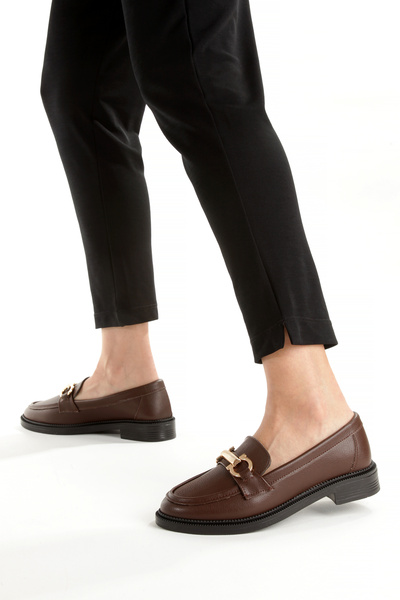 SH SİLVER MODA Жіночі мокасини Мокасини Повсякденні туфлі на пряжці Повсякденні туфлі Щільні та зручні