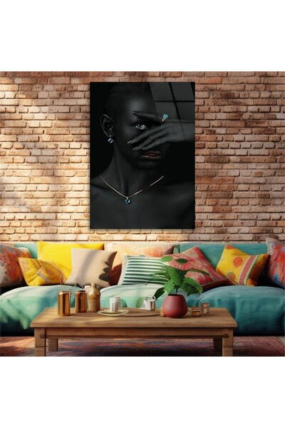 seninürünün Tablou din sticlă cu tematică artistică cu imprimare pe sticlă reală S153