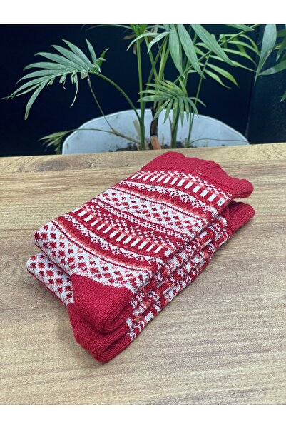 magıcgrange Wool Knitted Ethnic Patterned Unisex Socks |   Warm, Comfortable and Original Winter Style |