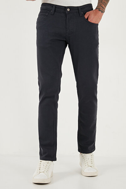 Buratti Cotton Regular Fit Normal Waist Pipe Leg Jeans Men's Denim Pants 2211C40Parma