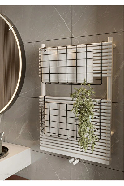 VİE HOUSE 2 ADET Banyo Düzenleyici Havlupan Askısı Banyo Askısı Havluluk Siya...