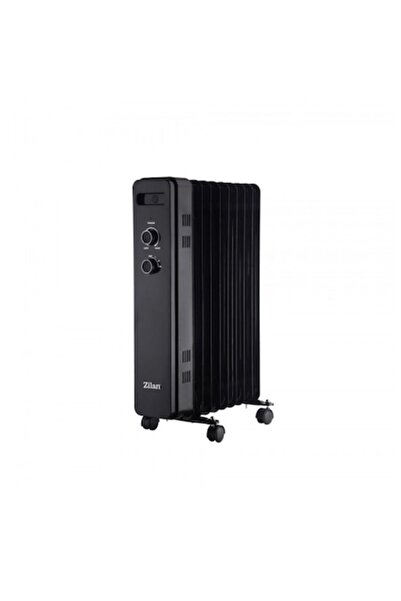 Zilan Calorifer Electric, 2000W, 9 Elementi, Termostat Reglabil, Protectie Supraincalzire