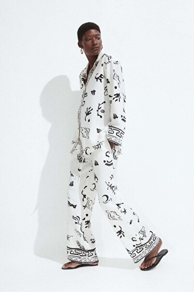 H&M MAMA Before & After Drawstring trousers