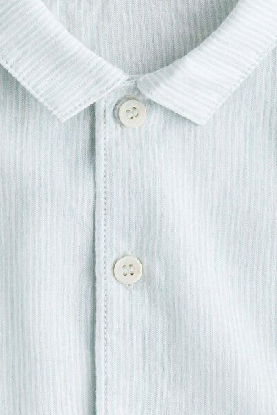 H&M Short-sleeved cotton shirt