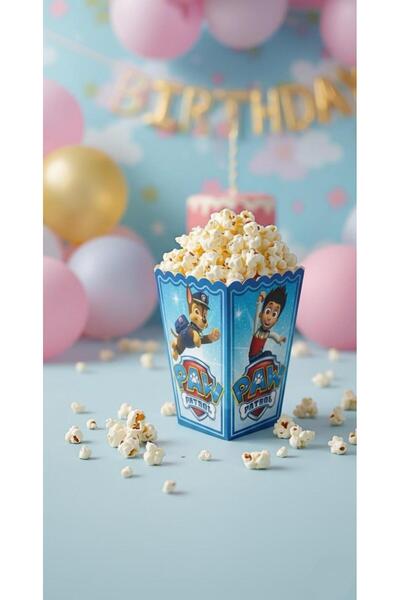 Umamiçe صندوق كرتون مصري بتصميم باو باترول مكون من 8 قطع - عروض أنيقة للحفلات...