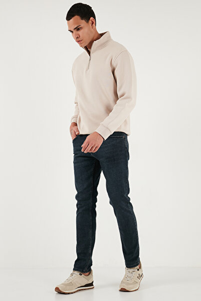 Buratti Pamuklu Slim Fit Yüksek Bel Dar Paça Jeans Erkek KOT PANTOLON 3300C45TOKYO