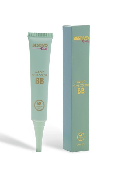 BESTAVO BEAUTY كريم بي بي ماجيك سوفت كولور - قاعدة مكياج مرطبة ومخففة للعيوب تمنح إشراقة طبيعية
