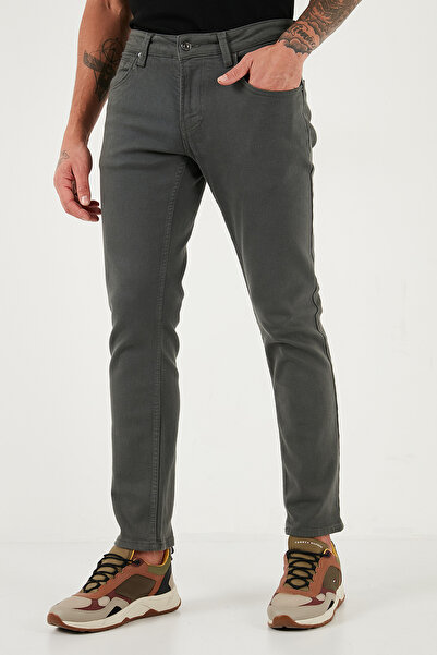 Buratti Ανδρικό τζιν παντελόνι από βαμβακερό κατάλληλο για καθημερινή χρήση με κανονική μέση και στριφτό πόδι 2211C40PARMA