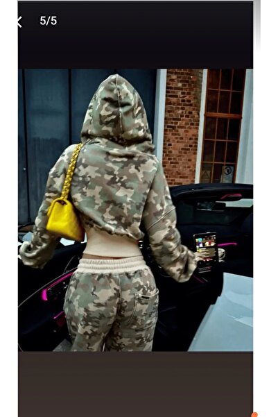 eyonnwear Y2K Kamuflaj Premıum Baggy Eşofman Takımı