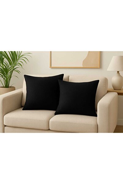 hobizer tekstil Κάλυμμα μαξιλαριού 40x40 εκ. Διακοσμητικό απλό και απλό