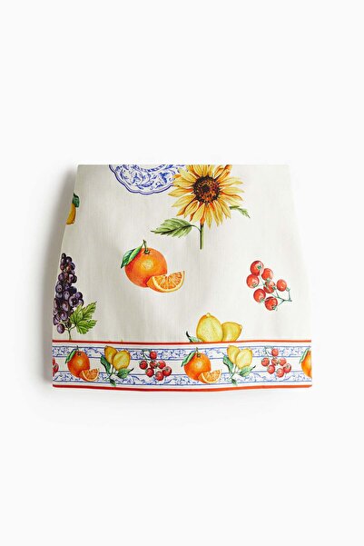 H&M Printed mini skirt