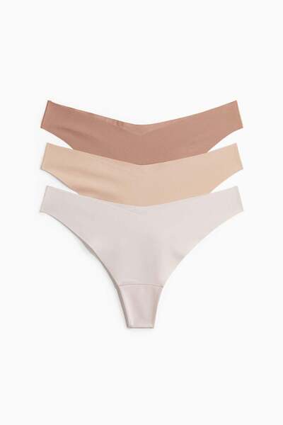 H&M 3-pack invisible thong briefs