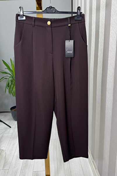 Sentez Roma Pleated Trousers with Elastic Back Sz-5567