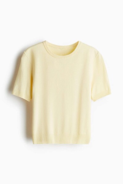 H&M Fine-knit T-shirt