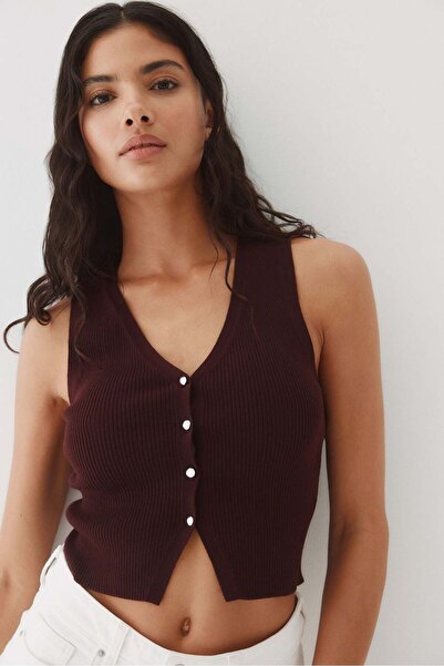 H&M Button-front sweater vest