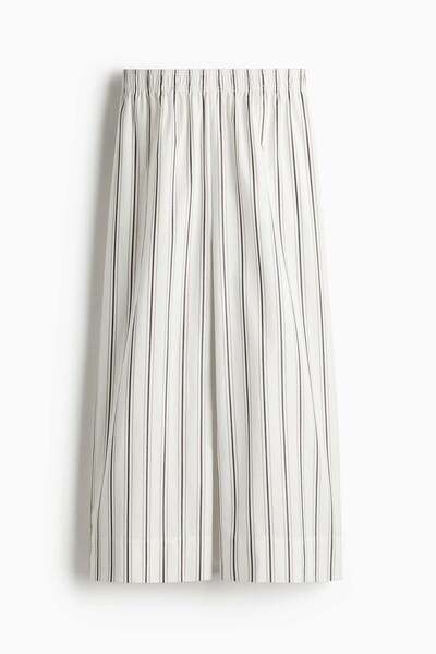 H&M Ankle-length cotton trousers