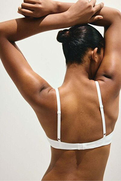 H&M Non-wired microfibre push-up bra