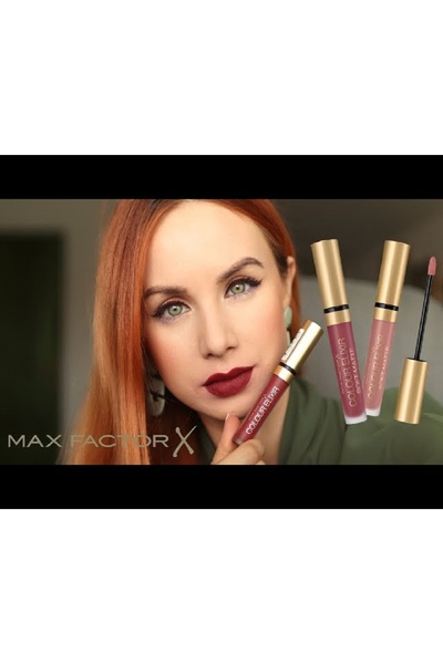 Max Factor Mat Ruj - Elixir Matte 010 Russet +Facefinity 3'ü 1 Arada Kalıcı Fondöten Set+Bambu Fırça Hediye