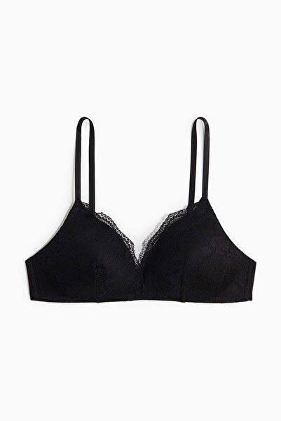 H&M Padded non-wired lace bra