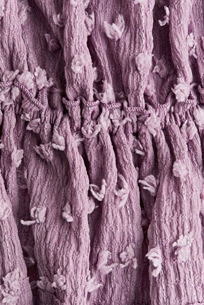 H&M Textured jersey top