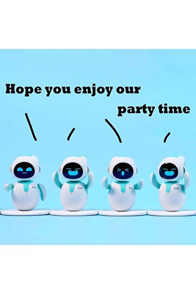 Eilik , Duygusal Etkileşimler ve Animasyonlar ile Akıllı Masa Robotu