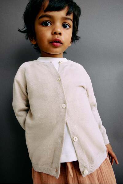 H&M Fine-knit linen cardigan