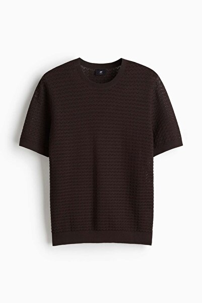 H&M Slim Fit Knitted T-shirt