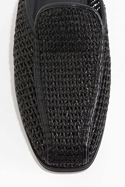 H&M Mesh mule loafers