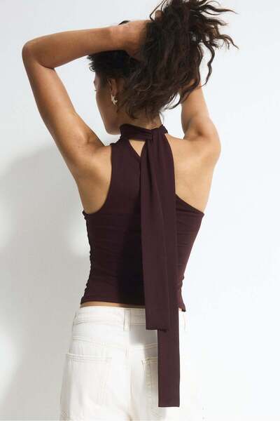 H&M Draped one-shoulder top
