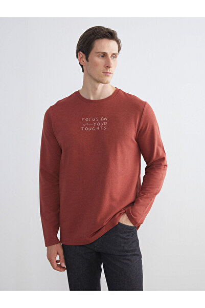 LC Waikiki Crew neck printed men's sweatshirt