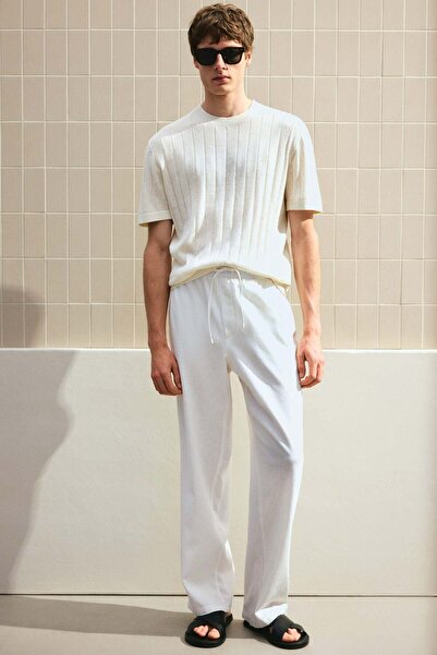 H&M Regular Fit Knitted T-shirt