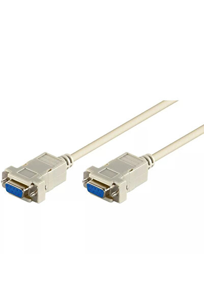 goobay Cablu serial null modem 2m RS232 DB9 mama-mama