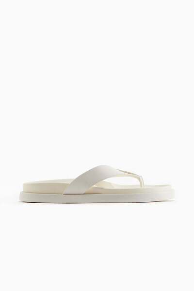 H&M Coated flip-flops