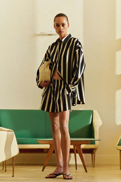 H&M Dobby-weave shorts