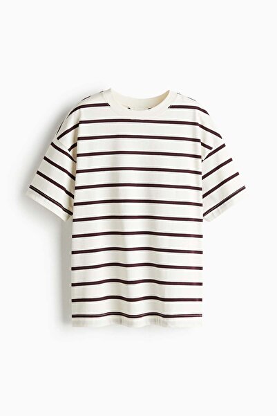 H&M تي شيرت كبير الحجم