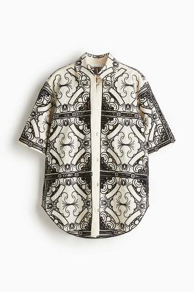 H&M Embroidered shirt