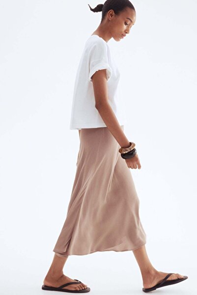 H&M Flared slip skirt