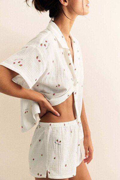 H&M Cotton muslin pyjamas