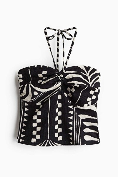 H&M Short halterneck top