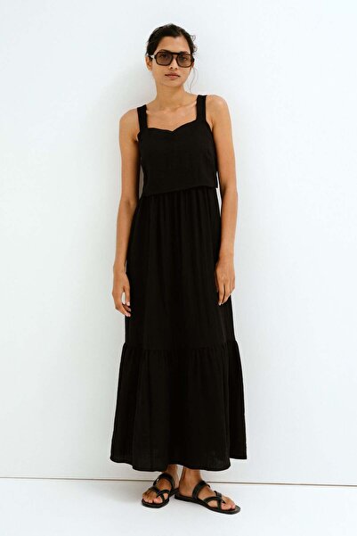 H&M فستان رضاعة MAMA برباط خلفي