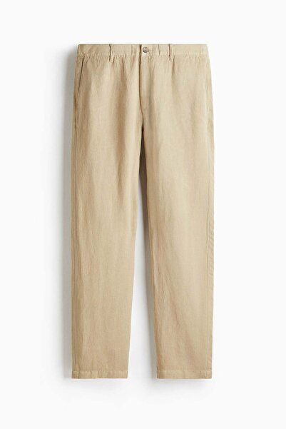 H&M Regular Fit Linen-blend trousers