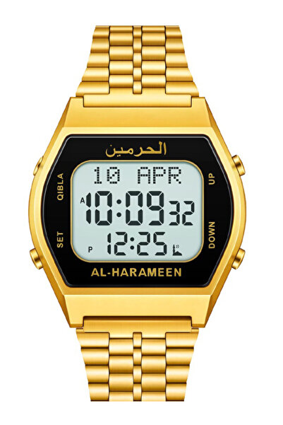 AL-HARAMEEN New Classic Al-Harameen Clock HA-6468 Widescreen 37MM