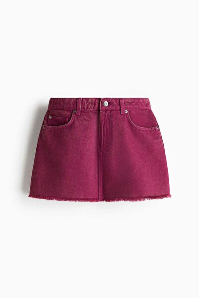 H&M Denim mini skirt