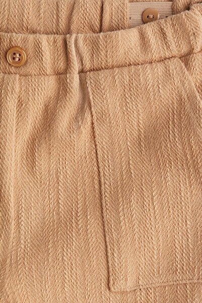 H&M Textured-jersey shorts