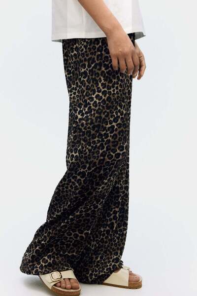 H&M Textured jersey trousers