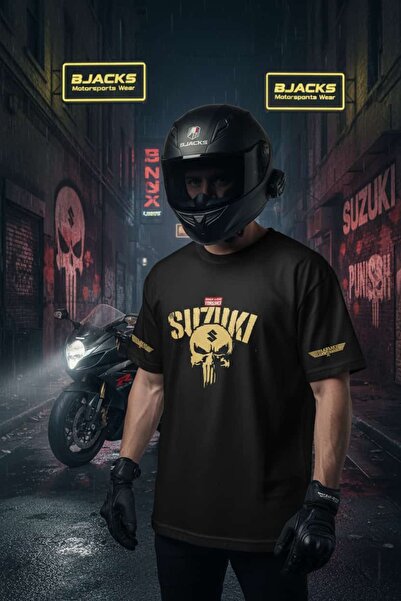 BJACKS Motorsports Wear سوزوكي - اركب كالانتقام |   تي شيرت مميز خاص لمحبي سو...