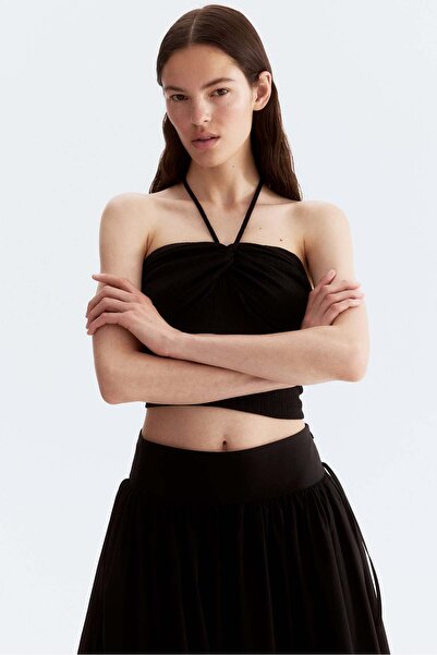 H&M Short halterneck top