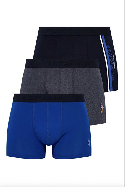 U.S. Polo Assn. Ανδρικό, Αδειοδοτημένο, USPA, Σετ μπόξερ 3 τεμαχίων σε κουτί