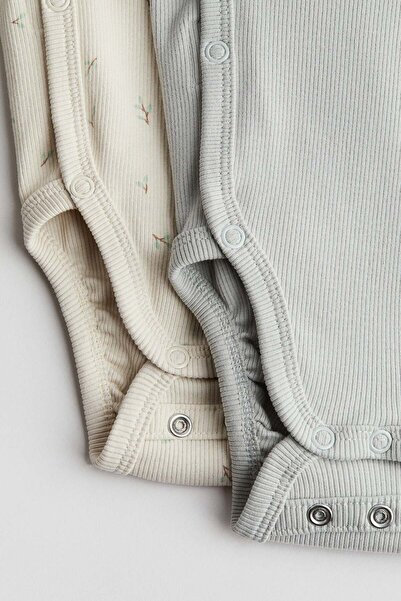 H&M 2-pack room-to-grow bodysuits