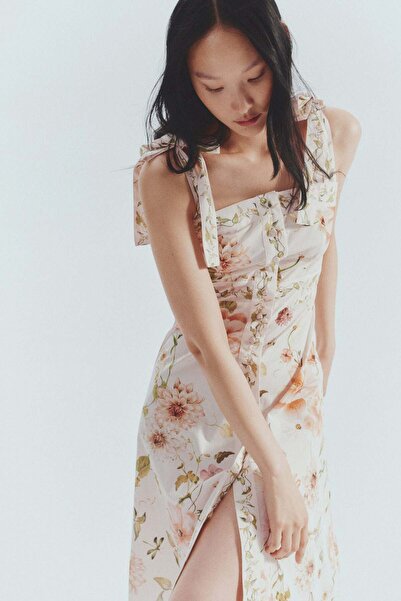 H&M Tie-strap cotton dress